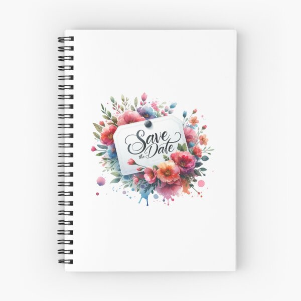 Item preview, "Save the Date" Floral Design – Elegant Wedding Reminder for Invitations & Decor designed and sold by artedigital99.