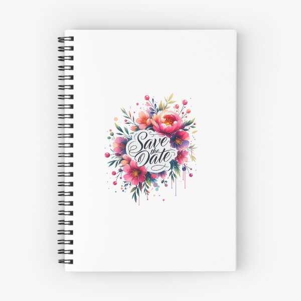 Item preview, "Save the Date" Floral Design – Elegant Wedding Reminder for Invitations & Decor designed and sold by artedigital99.