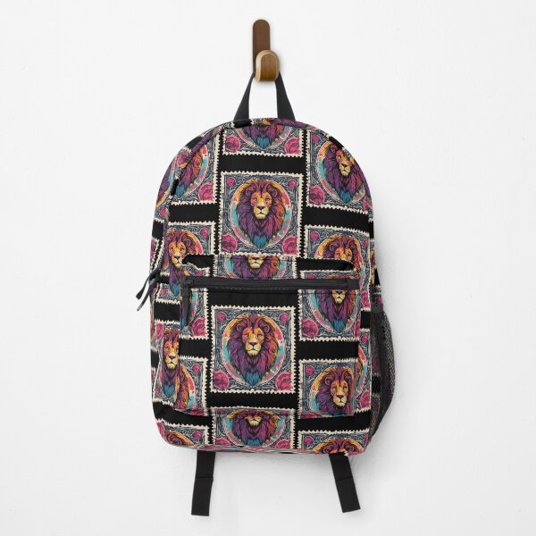 Item preview, Regal Beast: The Vintage Lion Emblem designed and sold by Vintagestamps.