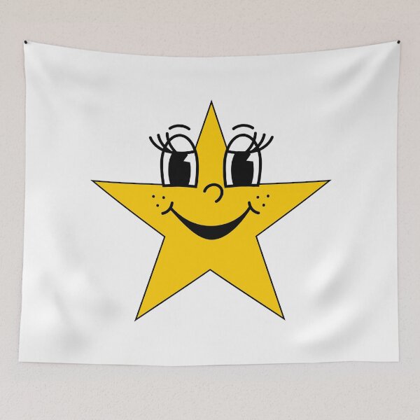 Item preview, STAR, Boopy Nose Yellow Star designed and sold by larissa-myrie.