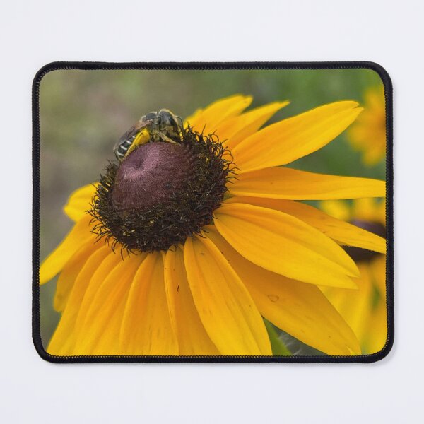 Item preview, Yellow Flower with Bee designed and sold by lovelypatterns.
