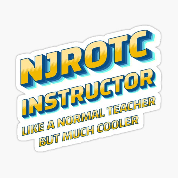Item preview, NJROTC Instructor Like A Normal Teacher But Much Cooler designed and sold by 4ChristCreation.