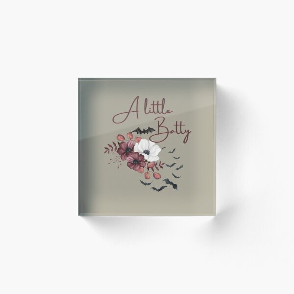 Item preview, A Little Batty - Floral designed and sold by HomeFreewithMe.