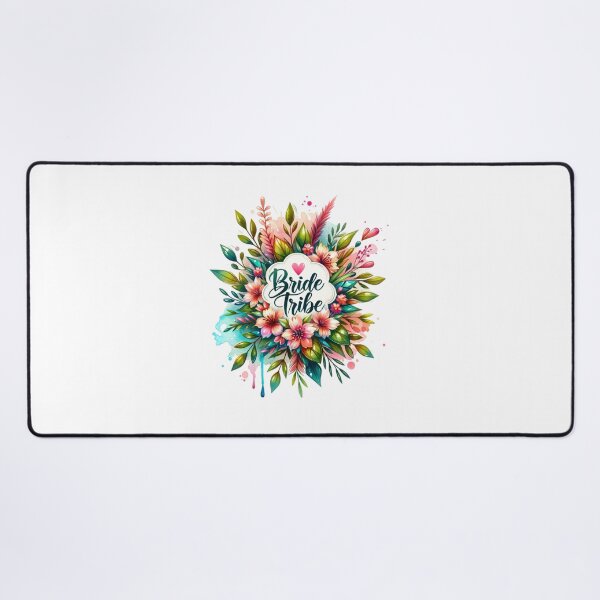 Item preview, "Bride Tribe" Floral Design – Perfect for Bachelorette Parties & Bridal Gifts designed and sold by artedigital99.