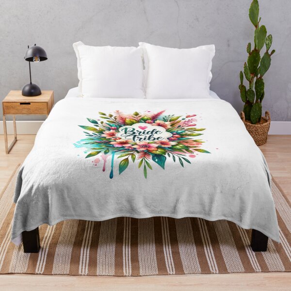 Item preview, "Bride Tribe" Floral Design – Perfect for Bachelorette Parties & Bridal Gifts designed and sold by artedigital99.