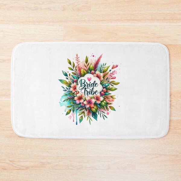 Item preview, "Bride Tribe" Floral Design – Perfect for Bachelorette Parties & Bridal Gifts designed and sold by artedigital99.