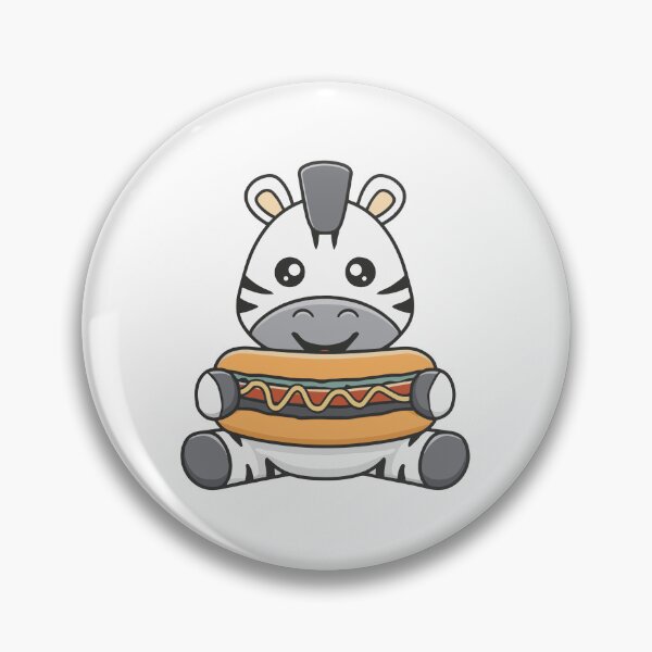 Item preview, Cute zebra eating a meatball sub with sauce designed and sold by rasagamastore.