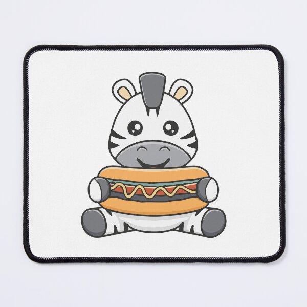 Item preview, Cute zebra eating a meatball sub with sauce designed and sold by rasagamastore.