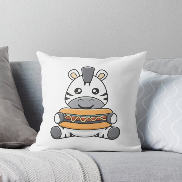 Item preview, Cute zebra eating a meatball sub with sauce designed and sold by rasagamastore.