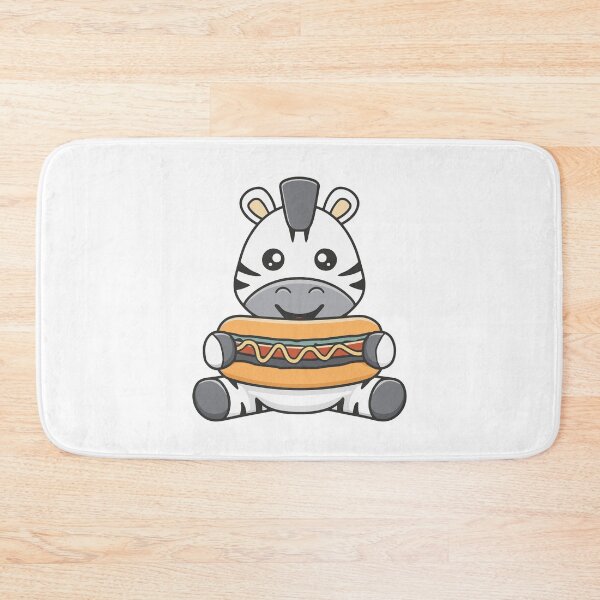 Item preview, Cute zebra eating a meatball sub with sauce designed and sold by rasagamastore.