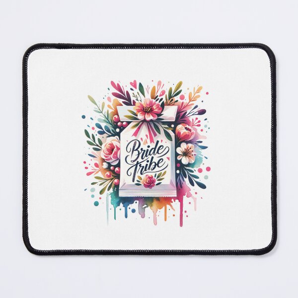 Item preview, "Bride Tribe" Floral Design – Perfect for Bachelorette Parties & Bridal Gifts designed and sold by artedigital99.