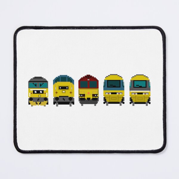 Item preview, 8-bit british locomotives designed and sold by TrainFanatic.