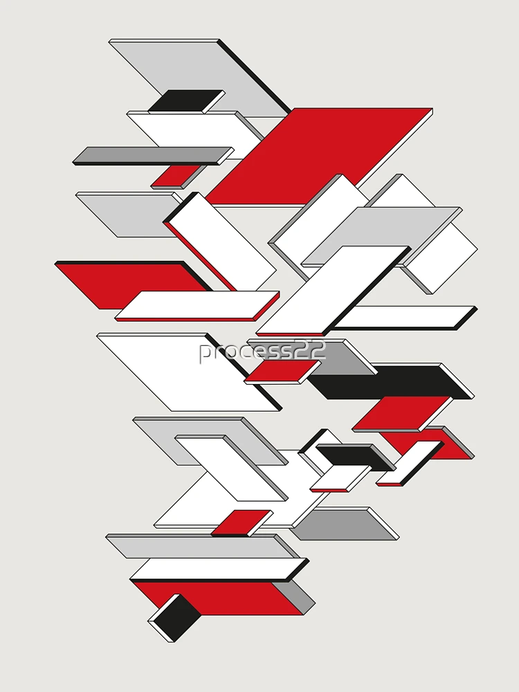 Thumbnail 6 von 6, Premium Oversized Pullover, Abstract # 56 designt und verkauft von process22.