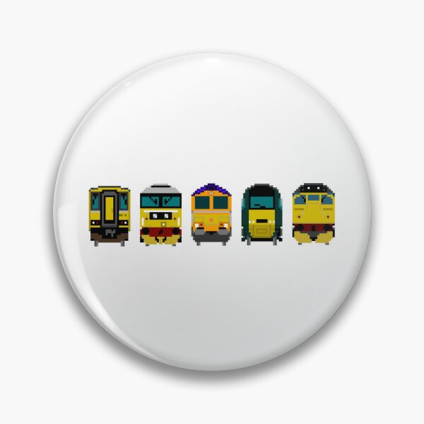 Item preview, 8-bit british locomotives  designed and sold by TrainFanatic.