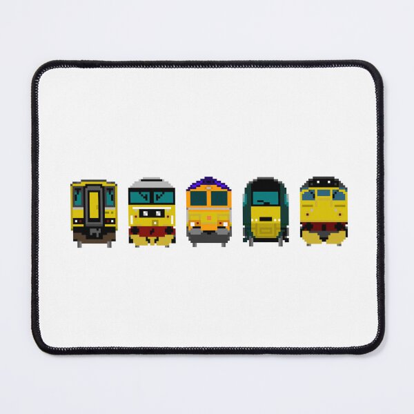 Item preview, 8-bit british locomotives designed and sold by TrainFanatic.