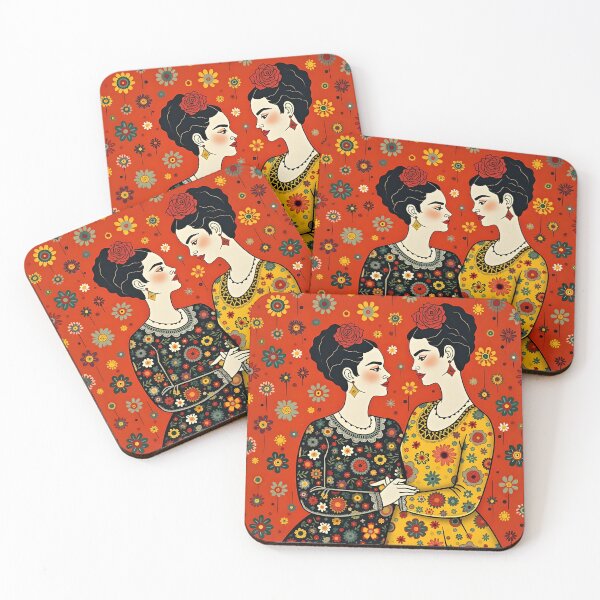 Item preview, The Two Fridas. Frida Kahlo. Mexico. designed and sold by SoniaSarkali.