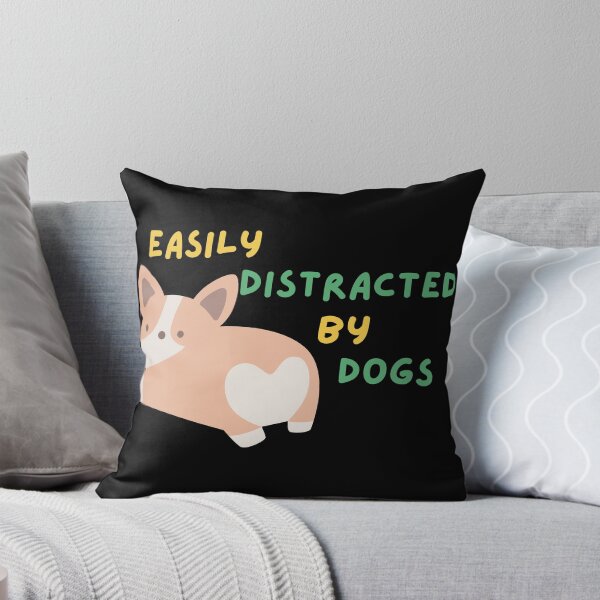 Artikelvorschau, Leicht von Hunden abgelenkt Sticker entworfen und verkauft von FlawlessDraft.