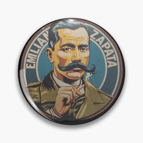 Item preview, Emiliano Zapata Viva Mexico Vintage Retro  designed and sold by FelineFrenzyArt.
