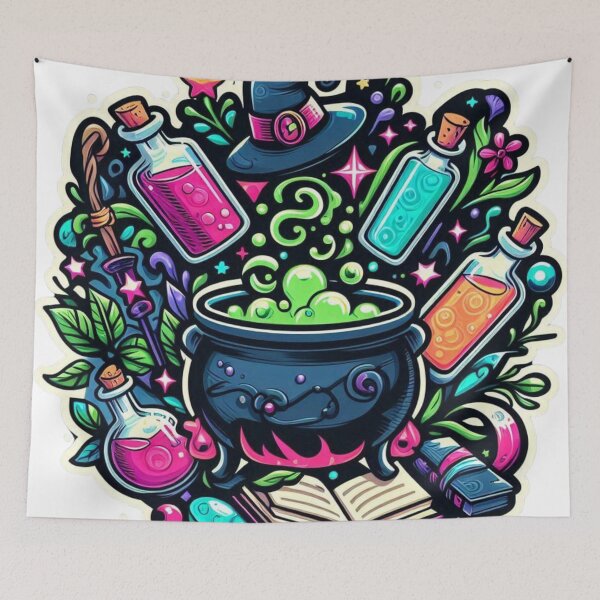 Item preview, Witch’s Potion Magic Cauldron designed and sold by JavisSRDesign.