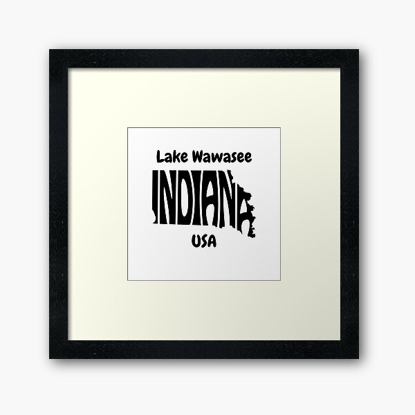 Item preview, Lake Wawasee designed and sold by capablekoala.