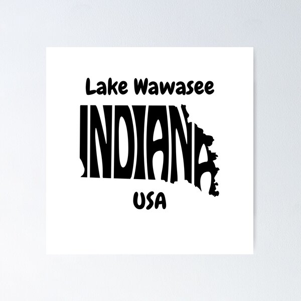 Item preview, Lake Wawasee designed and sold by capablekoala.