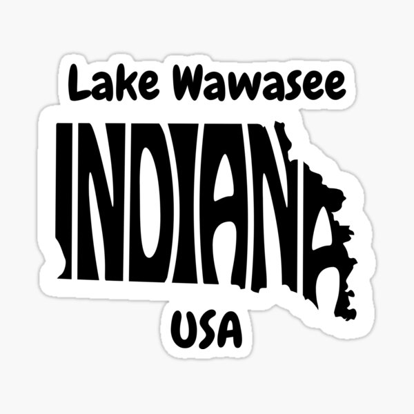 Item preview, Lake Wawasee designed and sold by capablekoala.