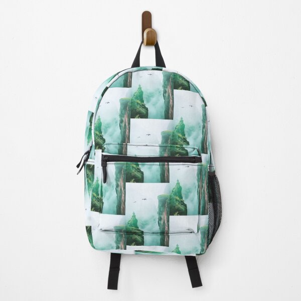 Item preview, Mystic Mountains and Cranes - Chinese Landscape Art designed and sold by Piotrek0001.