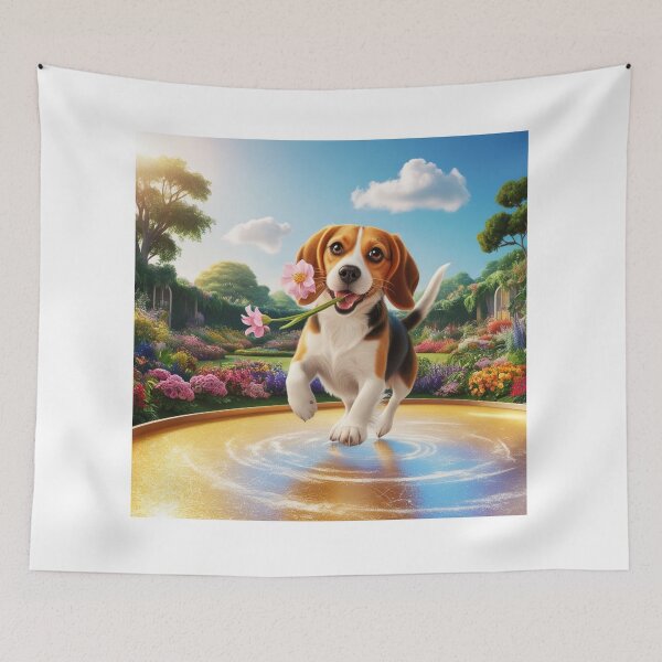 Item preview, A Happy beagle dog designed and sold by NtoikeShop123.