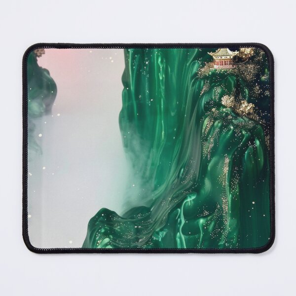 Item preview, Mystic Mountains and Cranes - Chinese Landscape Art designed and sold by Piotrek0001.