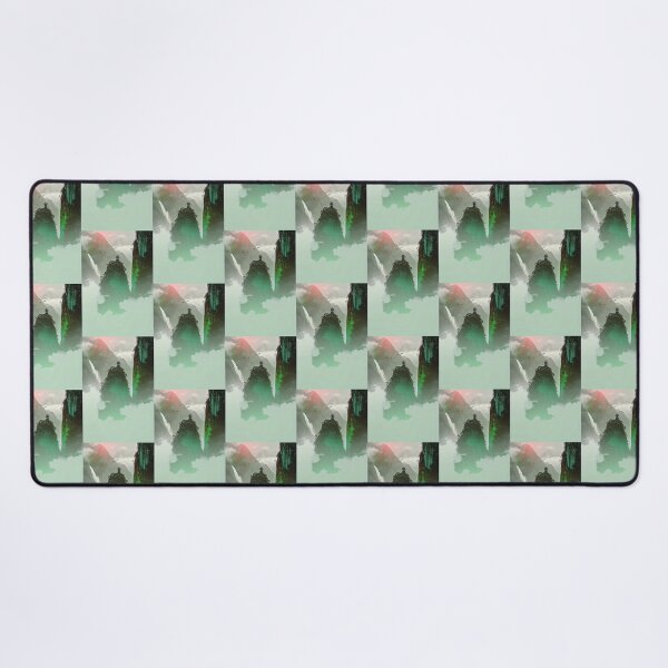 Item preview, Mystic Mountains and Cranes - Chinese Landscape Art designed and sold by Piotrek0001.