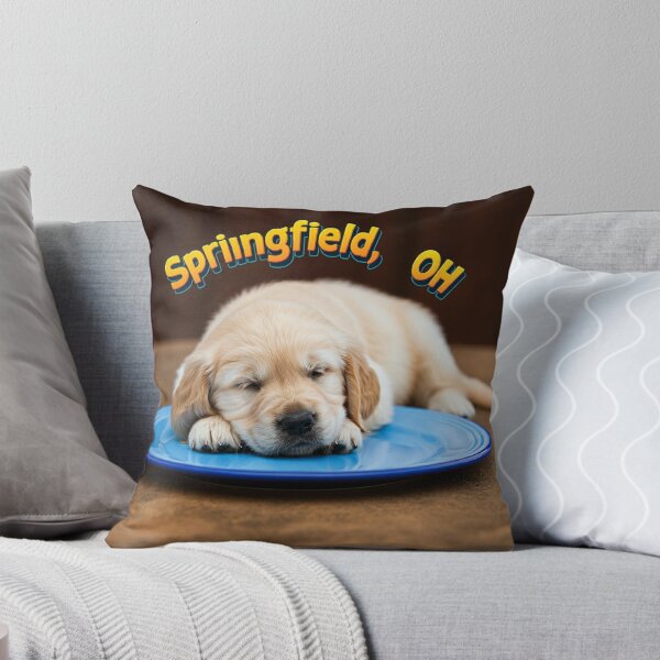Item preview, Springfield Dog on a Plate designed and sold by EDRockShirts.