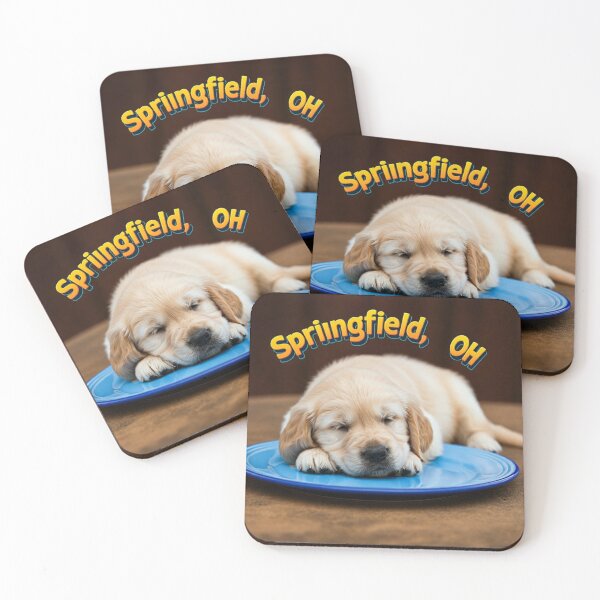 Item preview, Springfield Dog on a Plate designed and sold by EDRockShirts.