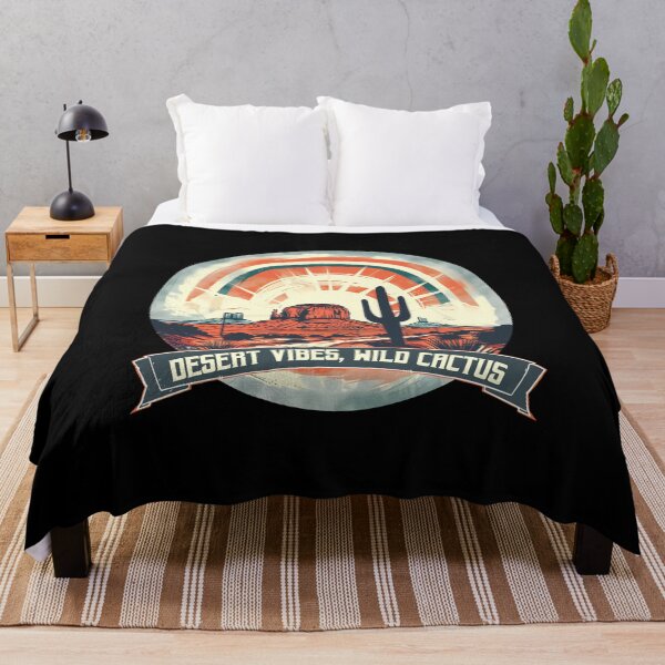 Item preview, Western Desert Vibes Cactus Sunset Art designed and sold by Aredbox.