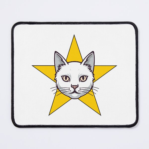 Item preview, STAR, White Cat Star designed and sold by larissa-myrie.