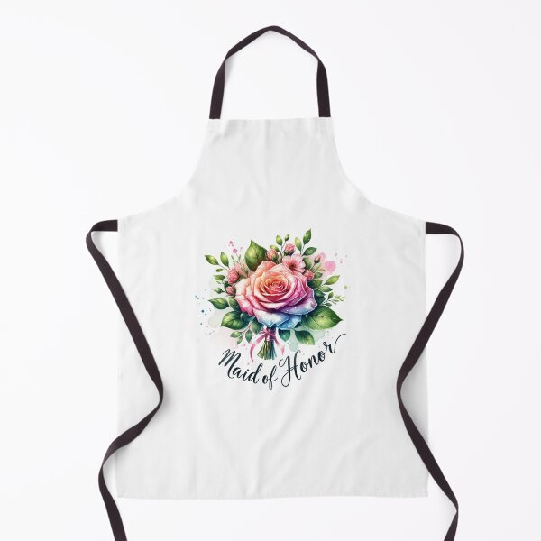 Item preview, "Maid of Honor" Floral Design – Elegant Gifts & Wedding Apparel designed and sold by artedigital99.