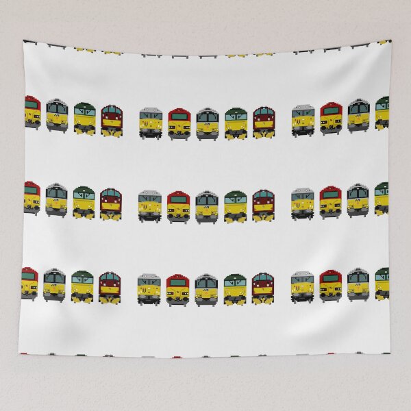 Item preview, 8-bit british locomotives  designed and sold by TrainFanatic.
