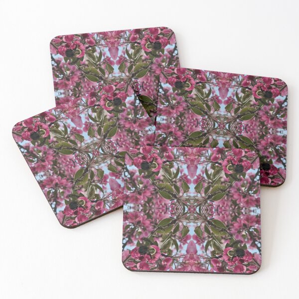 Item preview, Crabapple Blosson Kaleidoscope designed and sold by Quincy-Hedgehog.
