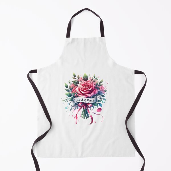 Item preview, "Maid of Honor" Floral Design – Elegant Gifts & Wedding Apparel designed and sold by artedigital99.