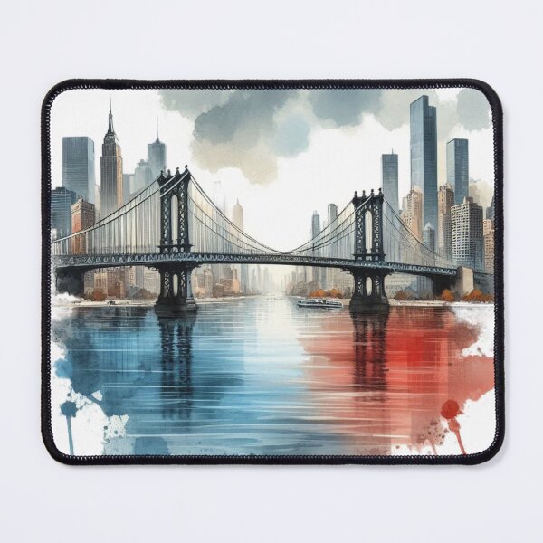 Item preview, Bridge in the city designed and sold by AJCIShop.