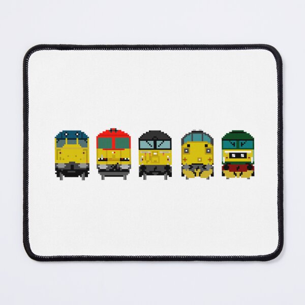 Item preview, 8-bit british locomotives designed and sold by TrainFanatic.