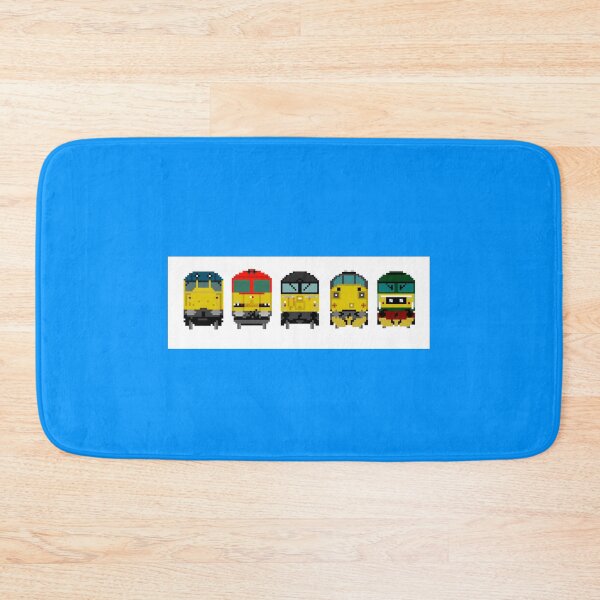 Item preview, 8-bit british locomotives  designed and sold by TrainFanatic.