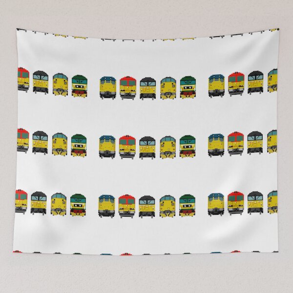 Item preview, 8-bit british locomotives  designed and sold by TrainFanatic.