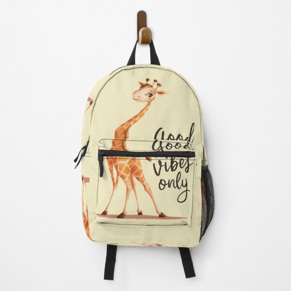 Item preview, giraffe cute on good vibes only designed and sold by KennerTH.
