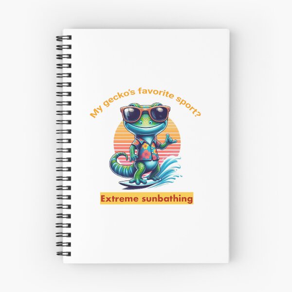 Item preview, My Gecko's Fav Sport! designed and sold by MJTheSailor.