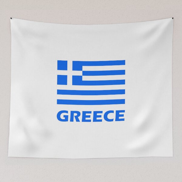 Item preview, Greece Flag  designed and sold by Inspirationmotivation.