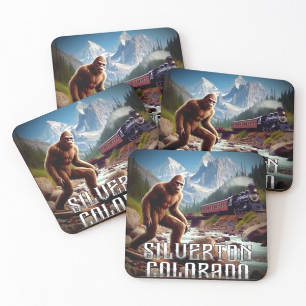 Item preview, Bigfoot by Railroad going to Silverton, Colorado.  designed and sold by NativeGraffix.