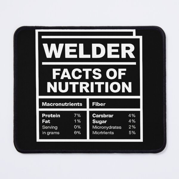 Item preview, Welder nutrition fact: Essential tshirt  designed and sold by Rally Forge.