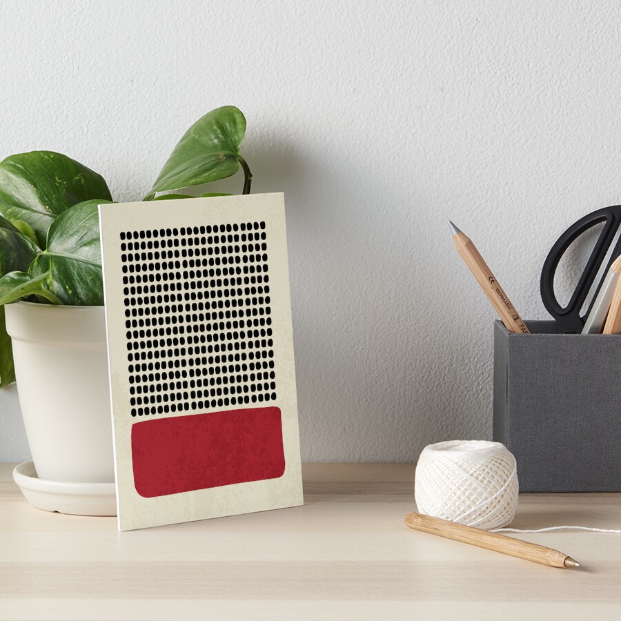 Item preview, Art Board Print designed and sold by CoreMinimal.