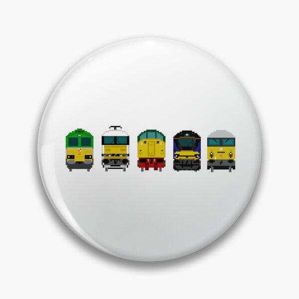 Item preview, 8-bit british locomotives  designed and sold by TrainFanatic.
