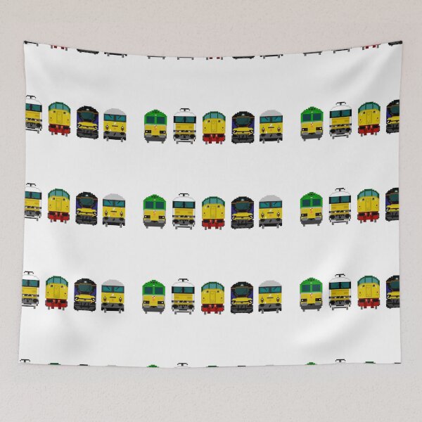 Item preview, 8-bit british locomotives  designed and sold by TrainFanatic.